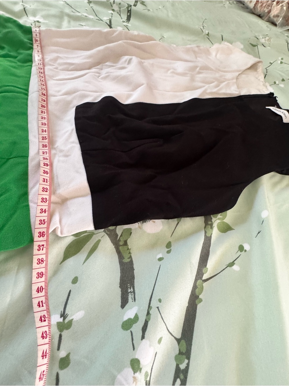 Calvin Klein Green Black White Sleeveless Maxi Dress-100% Polyester - Picture 8 of 10